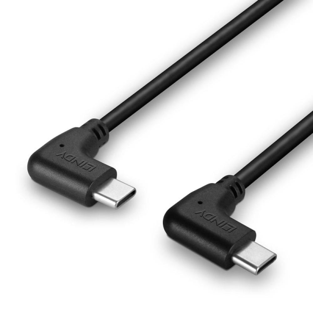 Lindy - 32009 cable USB USB 2.0 1 m USB C Negro