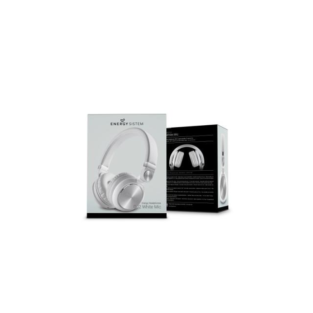 Energy Sistem - DJ2 Auriculares Alámbrico Diadema Llamadas/Música Blanco
