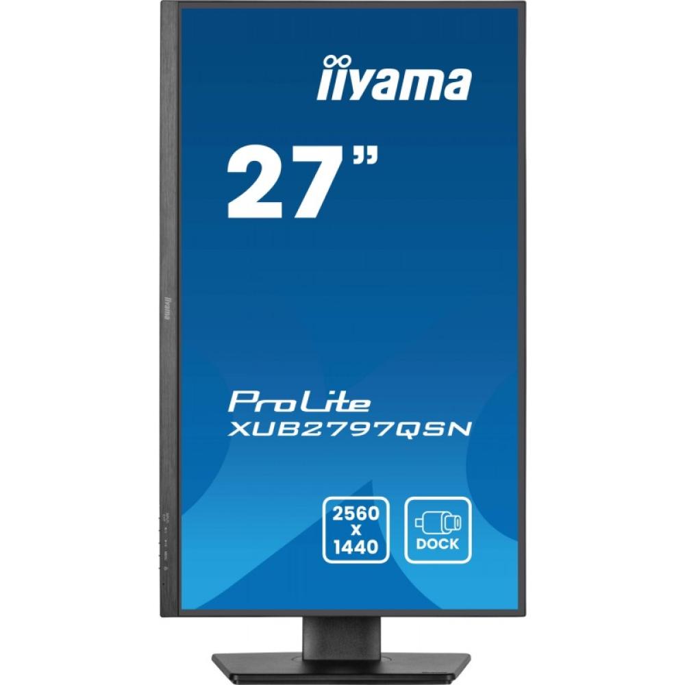 iiyama - ProLite XUB2797QSN-B2 pantalla para PC 68,6 cm (27") 2560 x 1440 Pixeles Quad HD LED Negro