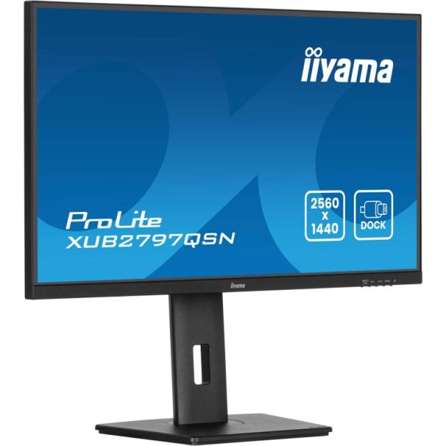 iiyama - ProLite XUB2797QSN-B2 pantalla para PC 68,6 cm (27") 2560 x 1440 Pixeles Quad HD LED Negro