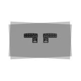 Neomounts - WL30-265BL1 Soporte de pared para TV 43-85" Samsung pantallas - ultra plano