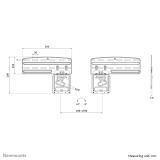 Neomounts - WL30-265BL1 Soporte de pared para TV 43-85" Samsung pantallas - ultra plano