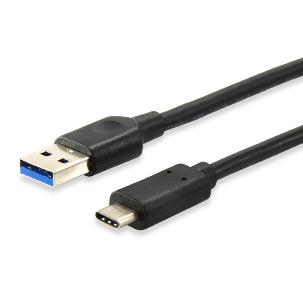 Equip - 128343 Cable USB 3.2 Gen 1 C a A, M/M, 0,25m, 5Gbps, Negro