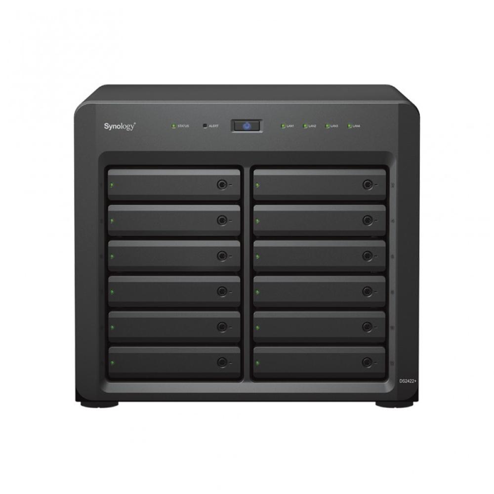 Synology - DiskStation DS2422+ servidor de almacenamiento NAS Torre Ryzen Embedded V1500B 4 GB DDR4 0 TB DiskStation Manager Neg