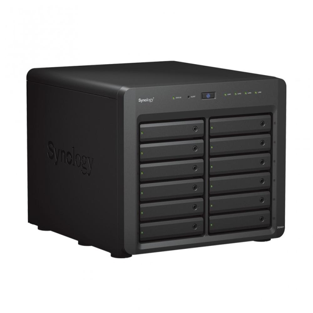 Synology - DiskStation DS2422+ servidor de almacenamiento NAS Torre Ryzen Embedded V1500B 4 GB DDR4 0 TB DiskStation Manager Neg