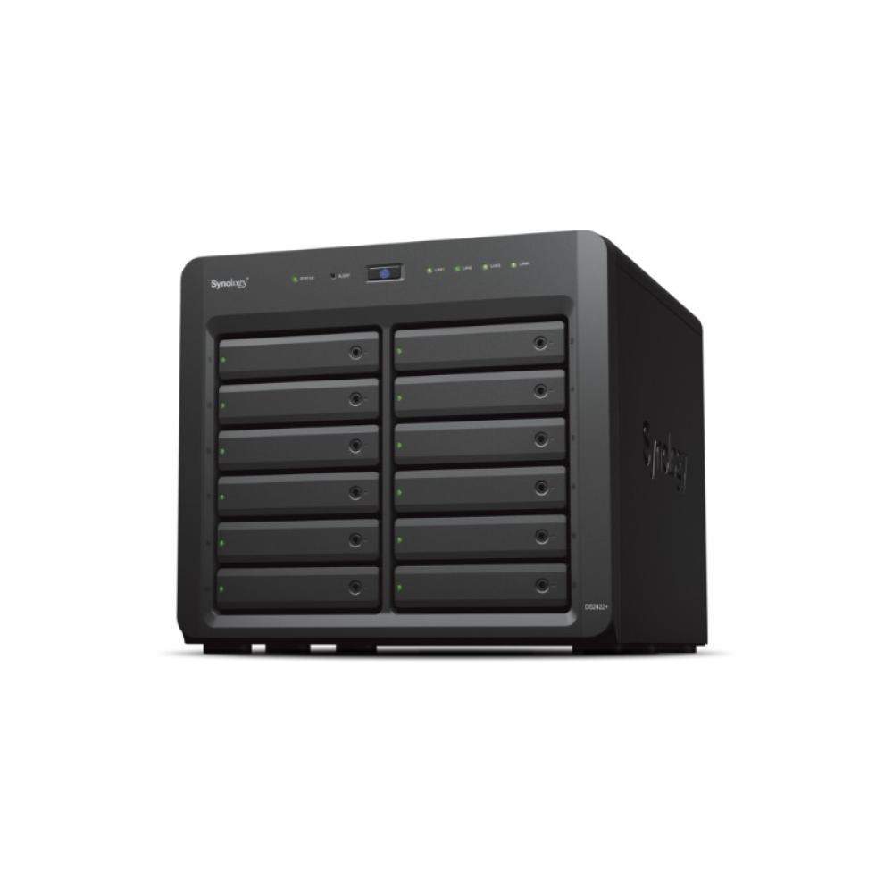 Synology - DiskStation DS2422+ servidor de almacenamiento NAS Torre Ryzen Embedded V1500B 4 GB DDR4 0 TB DiskStation Manager Neg