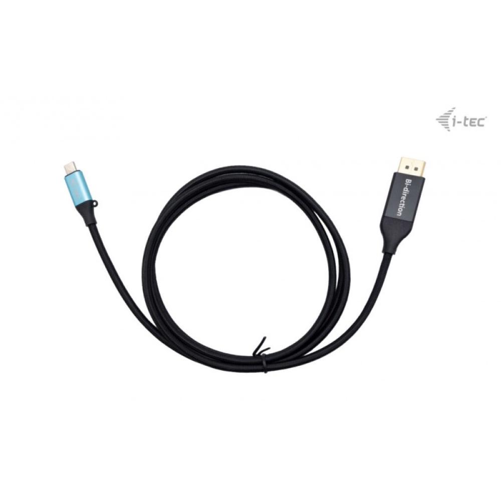 i-tec - USB-C DisplayPort Bi-Directional Cable Adapter 8K/30Hz 150cm