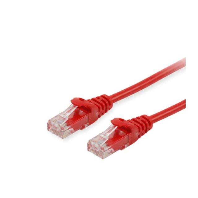 Equip - 625471 cable de red Rojo 0,15 m Cat6 U/UTP (UTP)