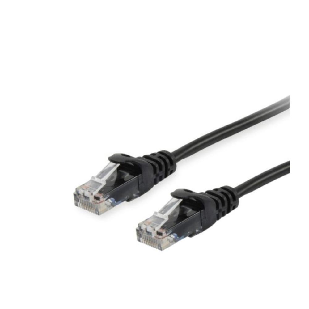 Equip - 625474 cable de red Negro 0,15 m Cat6 U/UTP (UTP)