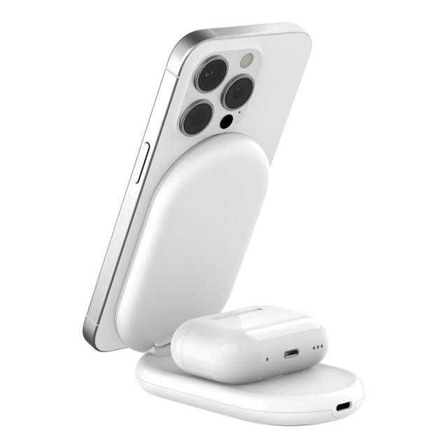 Belkin - BoostCharge Auriculares, Smartphone Blanco USB Cargador inalámbrico Carga rápida Interior - WIZ028VFWH