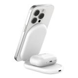 Belkin - BoostCharge Auriculares, Smartphone Blanco USB Cargador inalámbrico Carga rápida Interior - WIZ028VFWH