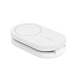 Belkin - BoostCharge Auriculares, Smartphone Blanco USB Cargador inalámbrico Carga rápida Interior - WIZ028VFWH
