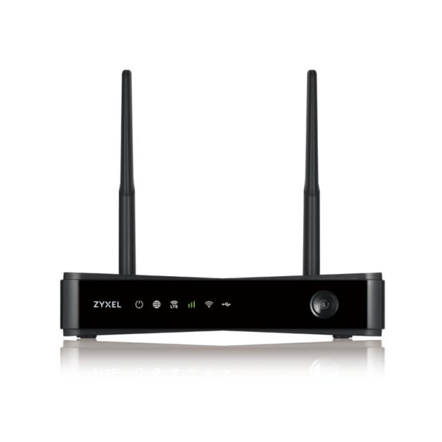 Zyxel - LTE3301-PLUS router inalámbrico Gigabit Ethernet Doble banda (2,4 GHz / 5 GHz) 4G Negro