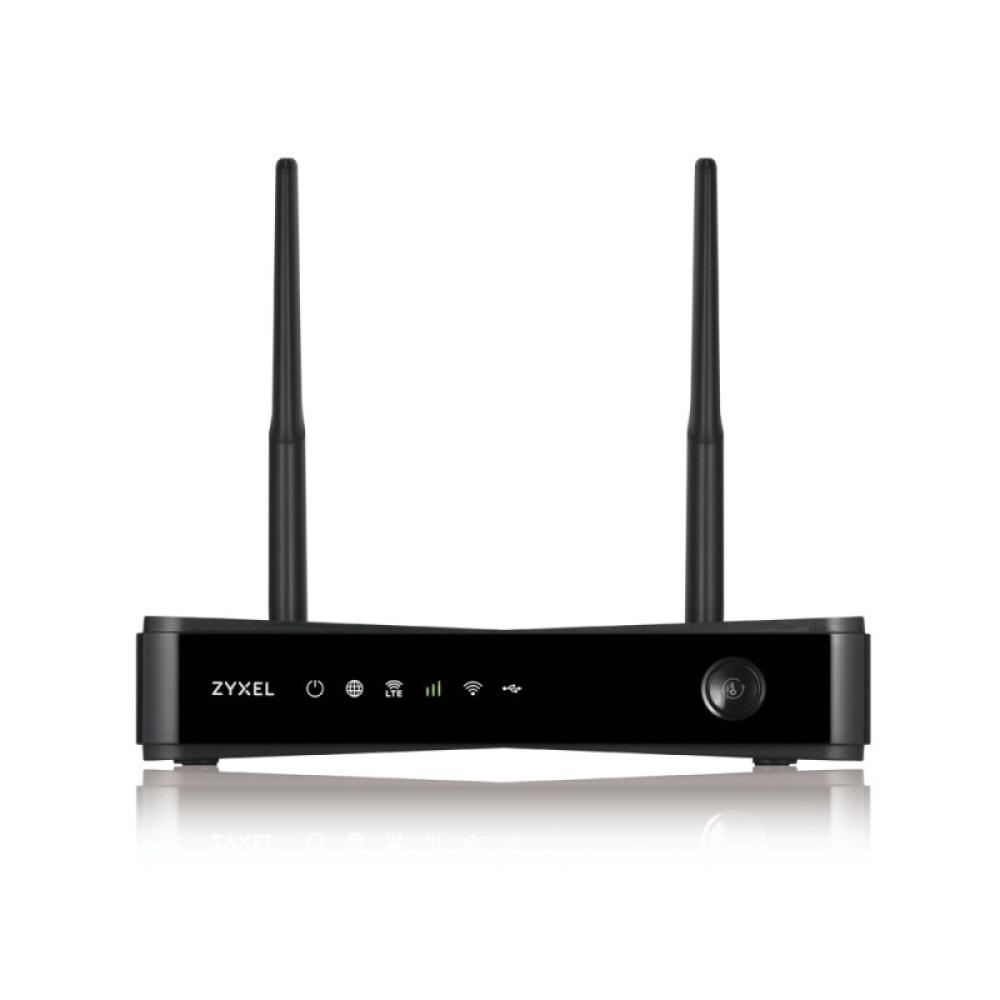 Zyxel - LTE3301-PLUS router inalámbrico Gigabit Ethernet Doble banda (2,4 GHz / 5 GHz) 4G Negro