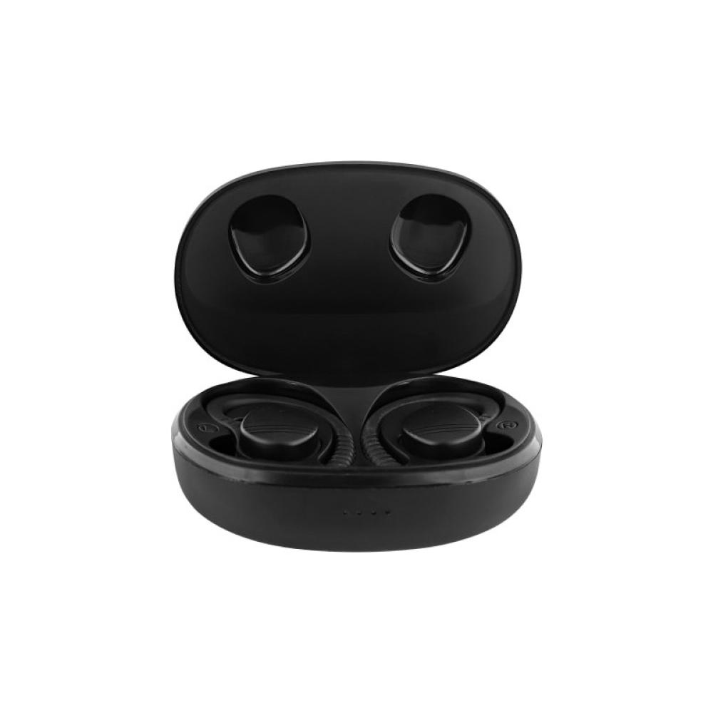T''nB - Energy Auriculares Inalámbrico gancho de oreja Llamadas/Música/Deporte/Uso diario USB Tipo C Bluetooth Negro