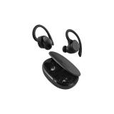 T''nB - Energy Auriculares Inalámbrico gancho de oreja Llamadas/Música/Deporte/Uso diario USB Tipo C Bluetooth Negro