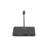 Digitus - Adaptador de monitor triple USB-C™ 3 en 1 (HDMI, DP, VGA)
