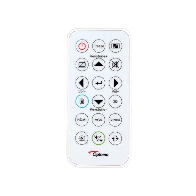 Optoma - H190X Proyector de alcance estándar 3900 lúmenes ANSI DLP WXGA (1280x800) 3D Negro