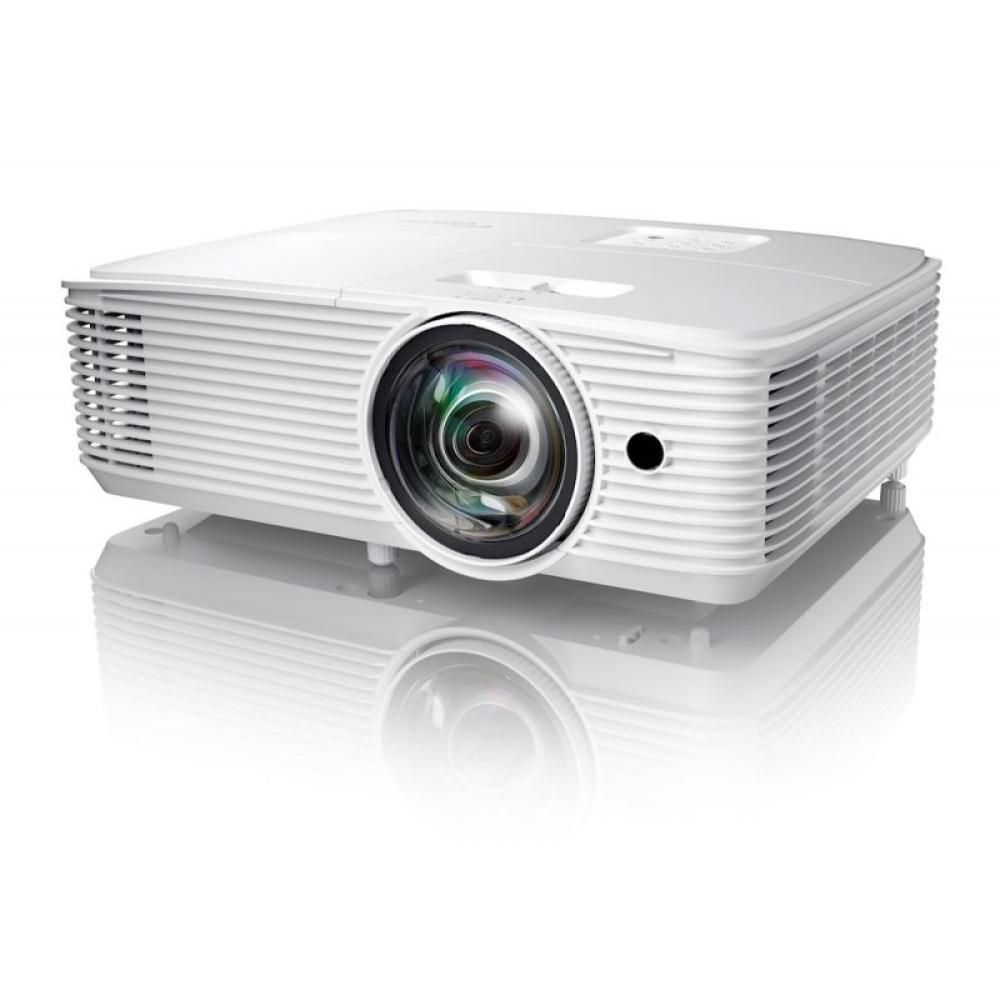Optoma - H117ST Proyector de corto alcance 3800 lúmenes ANSI DLP WXGA (1280x800) 3D Blanco