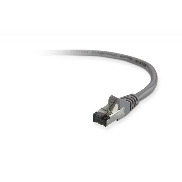 Belkin - 2m Cat5e STP cable de red Gris U/FTP (STP)