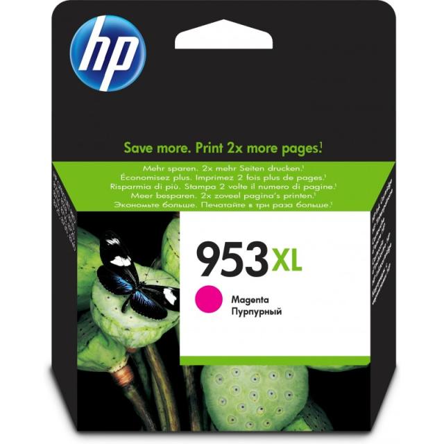 HP - Cartucho de tinta Original 953XL de alto rendimiento magenta