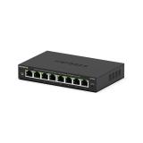 NETGEAR - GS308E Gestionado L2/L3 Gigabit Ethernet (10/100/1000) Negro