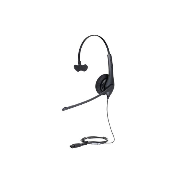 Jabra - Biz 1500 Auriculares Alámbrico Diadema Oficina/Centro de llamadas Bluetooth Negro - 1513-0154