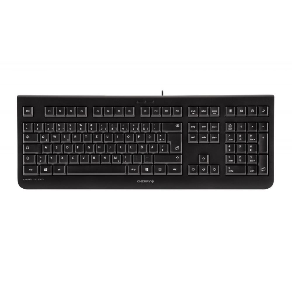 CHERRY - DC 2000 teclado Ratón incluido USB Español Negro