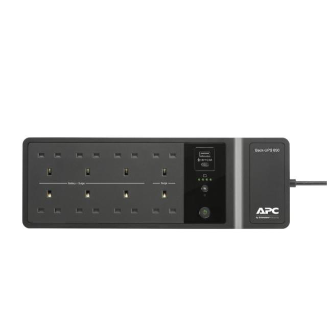 APC - BE850G2-UK sistema de alimentación ininterrumpida (UPS) En espera (Fuera de línea) o Standby (Offline) 0,85 kVA 520 W