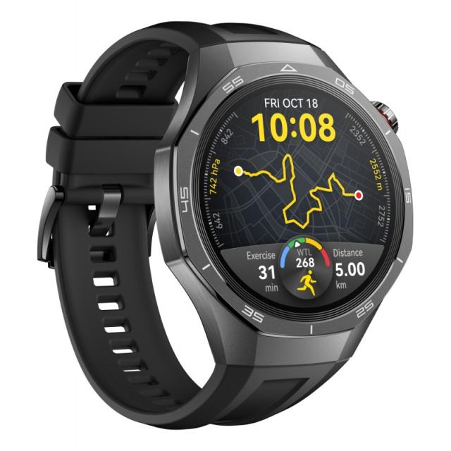 Huawei - WATCH GT5 Pro 46mm 3,63 cm (1.43") AMOLED Digital 466 x 466 Pixeles Negro GPS (satélite)
