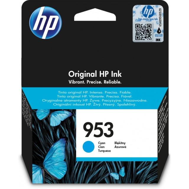 HP - Cartucho de tinta Original 953 cian
