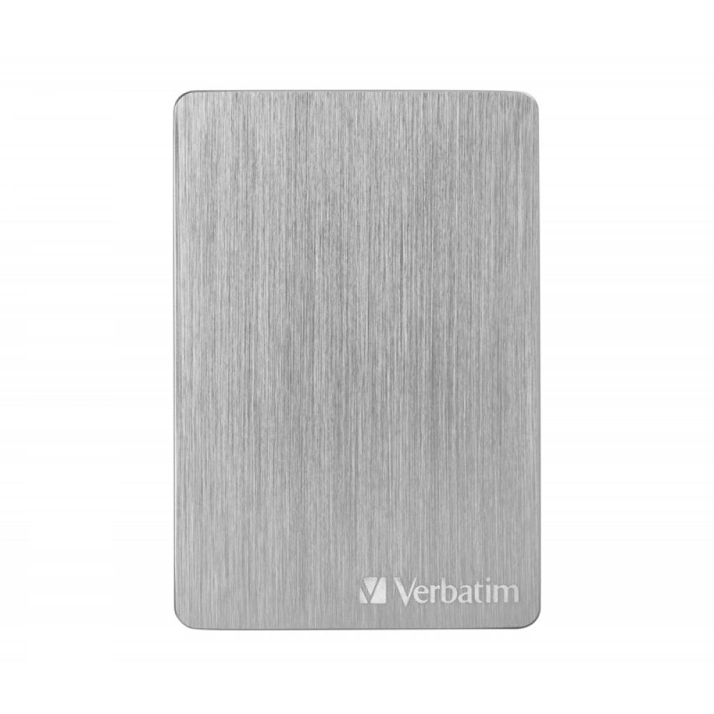 Verbatim - Disco duro portátil Store ''n'' Go ALU Slim 1 TB Plata