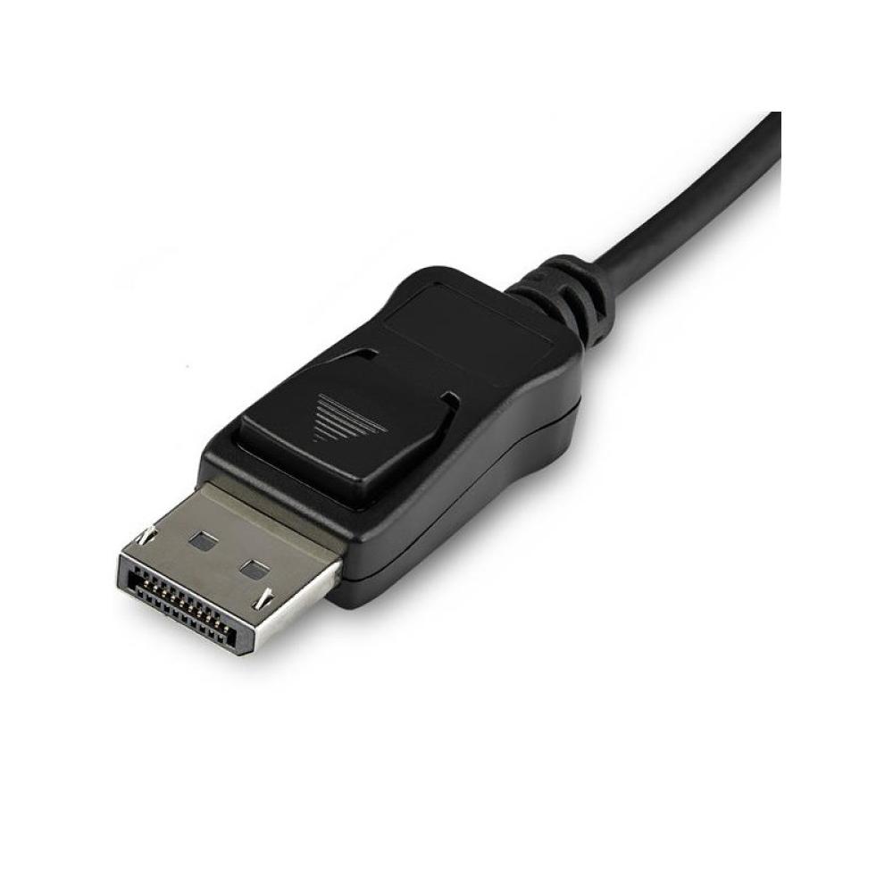 StarTech.com - Cable de 1m USB-C a DisplayPort 1.4 - Convertidor Adaptador de Vídeo USB Tipo C 8K/5K/4K - HBR3/HDR/DSC - Cable C