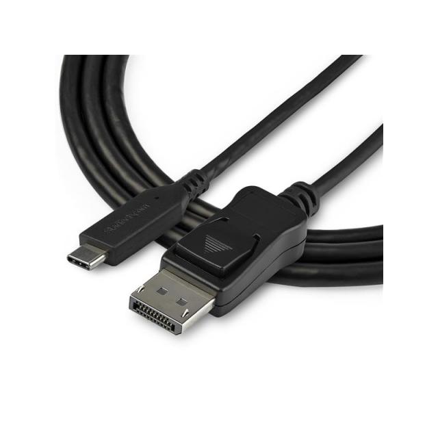 StarTech.com - Cable de 1m USB-C a DisplayPort 1.4 - Convertidor Adaptador de Vídeo USB Tipo C 8K/5K/4K - HBR3/HDR/DSC - Cable C
