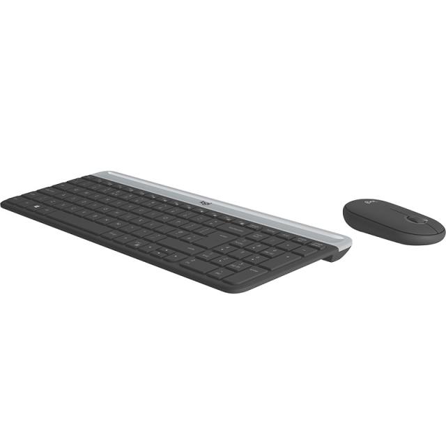 Logitech - 920-009198 teclado Ratón incluido Universal RF inalámbrico QWERTY Español Grafito