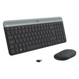 Logitech - 920-009198 teclado Ratón incluido Universal RF inalámbrico QWERTY Español Grafito