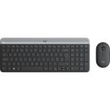 Logitech - 920-009198 teclado Ratón incluido Universal RF inalámbrico QWERTY Español Grafito