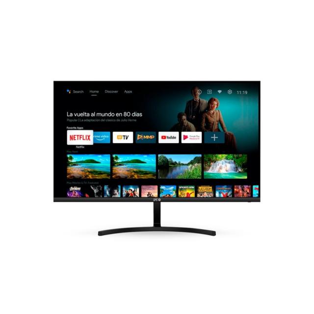 SPC - 900027N pantalla para PC 68,6 cm (27") 1920 x 1080 Pixeles Full HD LED Negro
