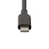 StarTech.com - Cable USB Tipo C Activo de 3m - USB 3.2 10Gbps - Cable USB C Largo - Power Delivery PD de 60W - 8K 60Hz - DP 1.4
