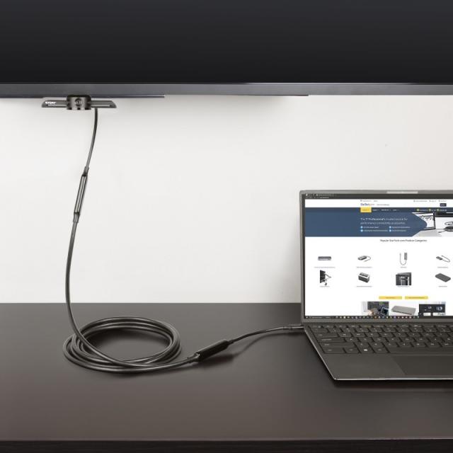 StarTech.com - Cable USB Tipo C Activo de 3m - USB 3.2 10Gbps - Cable USB C Largo - Power Delivery PD de 60W - 8K 60Hz - DP 1.4