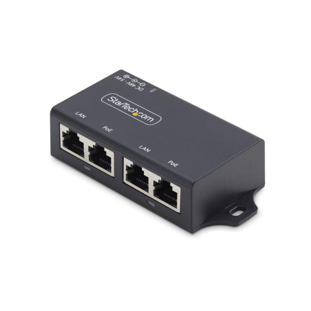 StarTech.com - AF221CE-POE-INJECTOR adaptador e inyector de PoE Gigabit Ethernet, Ethernet rápido