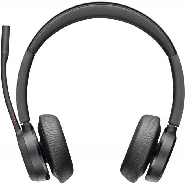 HP Poly - Auriculares Poly VOYAGER 4320-M certificados para Microsoft Teams con base de carga