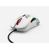 Glorious Gaming - Model D ratón Juego mano derecha USB tipo A Óptico 12000 DPI - GD-WHITE