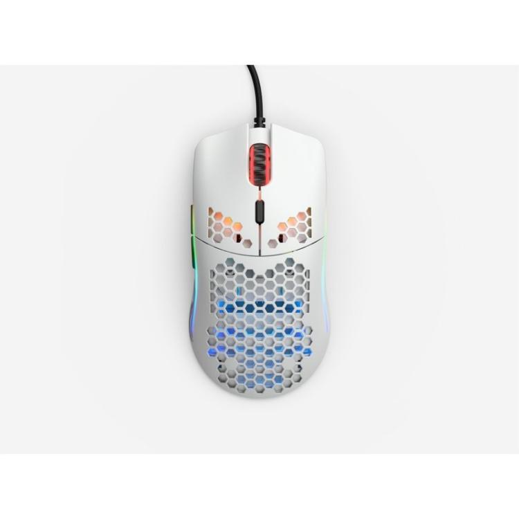 Glorious Gaming - Model O ratón Juego mano derecha USB tipo A Óptico 12000 DPI - GO-WHITE