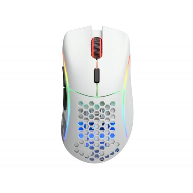 Glorious Gaming - Model D Wireless ratón Juego mano derecha RF inalámbrico 19000 DPI - GLO-MS-DW-MW