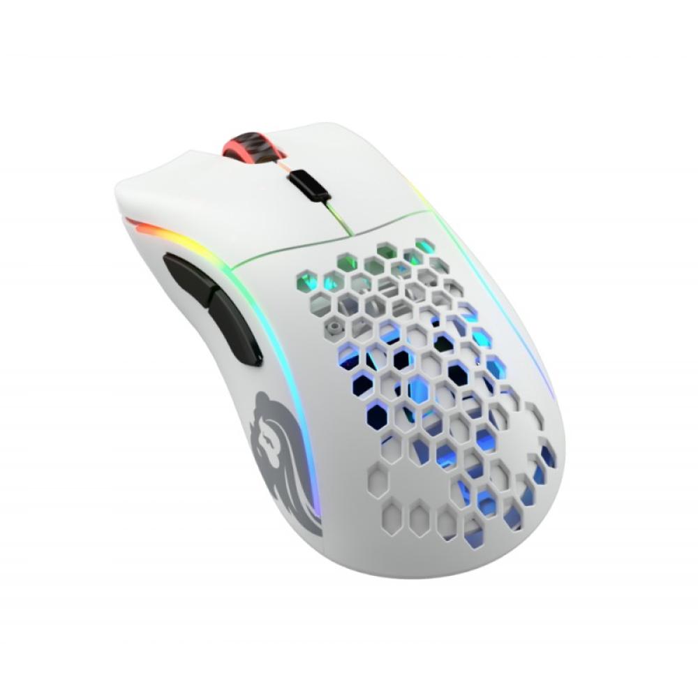 Glorious Gaming - Model D Wireless ratón Juego mano derecha RF inalámbrico 19000 DPI - GLO-MS-DW-MW