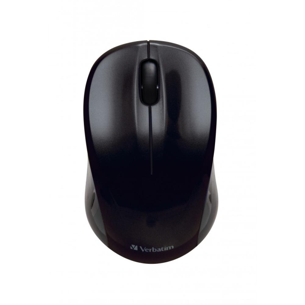 Verbatim - Go Nano ratón Ambidextro RF inalámbrico 1600 DPI - 49042