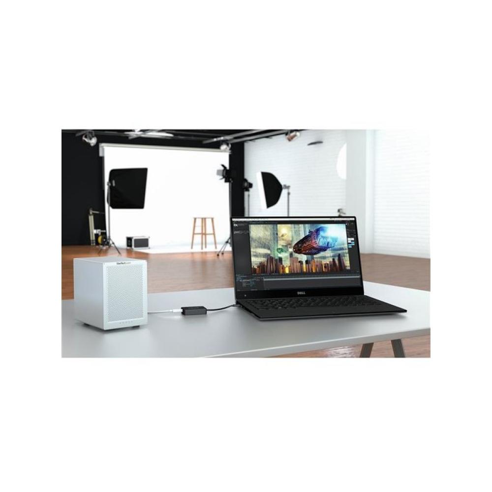 StarTech.com - Adaptador Thunderbolt 3 a Thunderbolt 2 de Ordenador Portátil TB3 a Dispositivos TB2 o TB1 - No Reversible - Conv