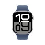Apple - Watch Series 10 OLED 46 mm Digital 416 x 496 Pixeles Pantalla táctil 4G Plata Wifi GPS (satélite)
