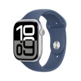 Apple - Watch Series 10 OLED 46 mm Digital 416 x 496 Pixeles Pantalla táctil 4G Plata Wifi GPS (satélite)